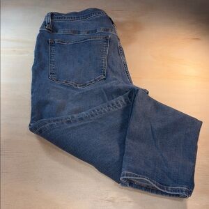 Madewell Light Blue Distressed Denim Jeans Sz 10 Roadtripper